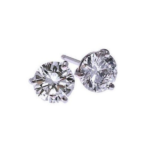 18Kt White Gold Diamond (1/3Ctw) Earring