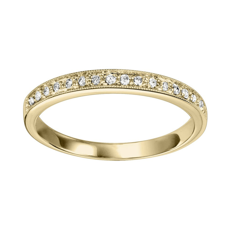 10Kt Yellow Gold Diamond 1/8Ctw Ring