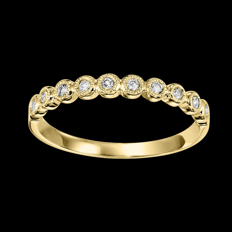 10Kt Yellow Gold Diamond 1/10Ctw Ring