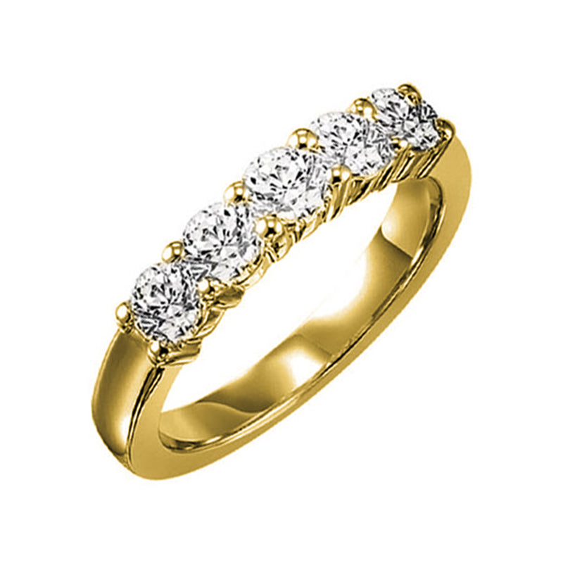14Kt Yellow Gold Diamond (3/4Ctw) Ring