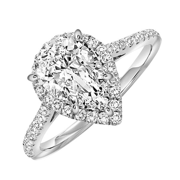 14Kt White Gold Diamond (1/3Ctw) Ring