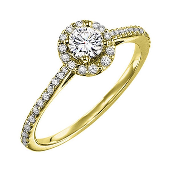 14Kt Yellow Gold Diamond (5/8Ctw) Ring