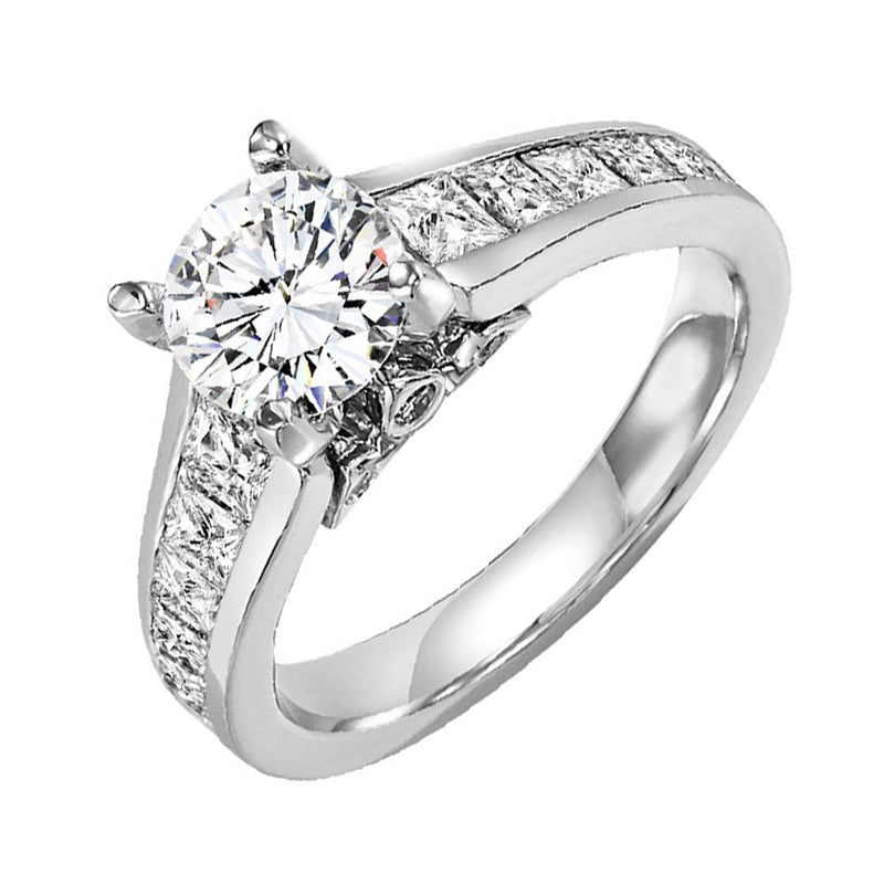 14Kt White Gold Diamond (1 1/2Ctw) Ring
